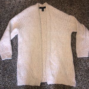 Forever 21 light pink cardigan